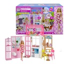 Mattel Barbie Kompaktný domček + bábika HCD48