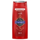 Old Spice Captain šampón sprchový gél 3v1 pre mužov XXL 675 ml