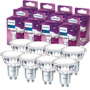 8x GU10 LED ŽIAROVKA 4,9W = 50W 3000K Teplá biela 120° 550lm PHILIPS