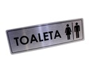 Toaletná tabuľa 20x6 WC - rôzne vzory, farby AL