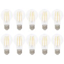 LED žiarovka E27 DECORATIVE FILAMENT A60 7,5W 4K 10ks