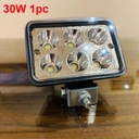 12V-80V LED reflektorová žiarovka 30W kombinovaný svetelný lúč