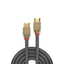 LINDY Ultra High Speed ​​​​M/M HDMI 2.1 kábel 1m sivý/zlatý