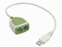 Adaptér 1x USB A - 2x PS/2 klávesnica + myš