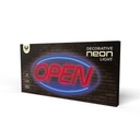 Neon PLEXI LED OPEN Open USB 5V 1A Stmievač Reklamná ceduľka Obchod