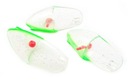 O'KI Dead Fish Heads - Jelly S/Green - 3 ks