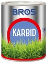 Bros Carbide pre krtkov a hrabošov, granule, 1 kg