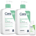 CeraVe čistiaci gél na umývanie mastnej pleti, tváre, tela 473 ml x2