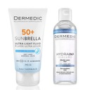 DERMEDIC SUNBRELLA ultraľahký krém SPF50 na suchú pleť 40 ml + micelárny fluid