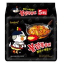 Instantné rezance Buldak Hot Chicken od Samyang - sada 5x140g