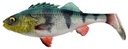 Savage Gear 4D Perch Shad 20cm 94g Zelená Strieborná Dĺžka (cm): 20, Hmotnosť (g):