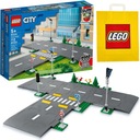 LEGO City 60304 Road Plates Streets Crossroads + DARČEKOVÁ TAŠKA