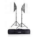 SET S TAŠKOU 2x softbox 50x70 8x žiarovka 325W