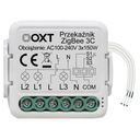 OXT Mini relé 3 obvody ZigBee TUYA 3x3,3A