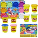 PLAY-DOH CASTRY SET RAINBOW COLORS 8 trubíc E5062