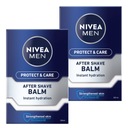 NIVEA MEN Protect & Care hydratačný balzam po holení 2 x 100 ml