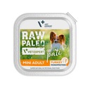 Vet Expert Raw Paleo Mini dospelý moriak 18 x 150 g