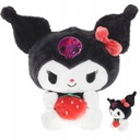 HELLO KITTY plyš KUROMI s jahodovým medvedíkom veľký maskot 50cm plyš