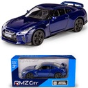 KOVOVÉ AUTO NISSAN GT-R NAVY BLUE MODEL 1:34 DAFFI 118584