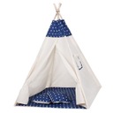 DETSKÝ STAN TIPI WIGWAM DOMČEK XXL 160x120x100 cm + PODLOŽKA NA VANKÚŠ