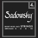 SADOWSKY Black Bright Nickel struny (45-105)