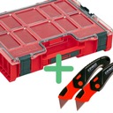 Organizér 45x36x11cm 8 nádob Qbrick System PRO 300 RED Ultra HD ORGQPR