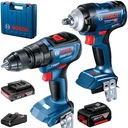 GDS18V-400 + GSB18V SADA 1*2,0AH+1*5,0AH BOSCH