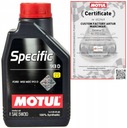 MOTUL SPECIFIC 913D 5W30 A5/B5 FORD WSS-M2C913 1l