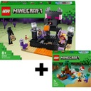 LEGO MINECRAFT ARENA ENDU SET 21242 DRAK + LEGO 21240 DARČEKOVÝ SET