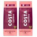 Costa Coffee CREMA Blend Coffee Beans 1kg 500g x 2 ks