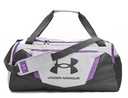 Športová taška UNDER ARMOUR Undeniable 5.0 Duffle MD 58L sivá a fialová