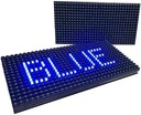 LED bodový panel 32x16cm P10 HUB12 BLUE