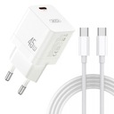 Rýchlonabíjacia kocka USB-C zástrčka 45W dlhý USB-C kábel 200 cm