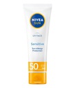 Nivea SUN Krém na tvár pre citlivú pleť SPF 50