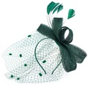 Linda fascinator - fľaškovo zelená cz22171