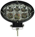 PRACOVNÁ LAMPA 6 LED 60W OVÁLNA 12-24V ĎALEK