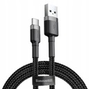 BASEUS USB-C USB KÁBEL RÝCHLO NABÍJANIE QC SILNÝ BRAID 2A DLHÝ KÁBEL 2m