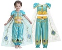 OUTFIT KOSTÝM JEDNORÁZOVÝ PRINCESS JASMINE JASMINE 110/116