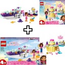 SET 2 LEGO GABBY'S LOĎ A SPA GABI 10786 + ZADARMO LEGO GABBY'S 10785