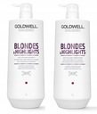 GOLDWELL BLONDES SHAMPOO + CONDITIONER 1000 - ON.BLONDE