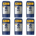 NIVEA MEN Silver pánsky antiperspirant 6x50 ml