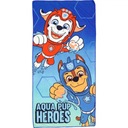 PAW PATROL CHASE 60X120 PLÁŽOVÁ OTERKA PRE BAZÉN MARSHALL