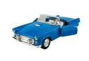 WELLY OLD TIMER 1955 FORD THUNDERBIRD BLUE 1:34 KOV NOVÝ MODEL