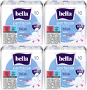 Bella Perfecta Ultra Blue hygienické vložky 10 ks. ULTRATHIN x4