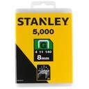 STANLEY 1-TRA705-5T SPONKY typ G dĺžka 8mm 5000ks