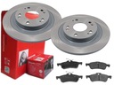 BREMBO ZADNÉ DISKY, DESTIČKY, HONDA CIVIC IX 276MM