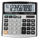 CITIZEN CT-500VII kancelárska kalkulačka, 10 číslic, ŠEDÁ, solárna batéria