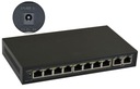 Pulsar PoE switch, 8 IP kamier Pulsar S108WP, IP monitoring, 10 portov