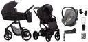 BEBETTO kočík 4v1 HOLLAND + Cybex ATON 5 + BAZA 03 / CZA