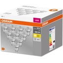 Osram 10x GU10 LED žiarovka 4,3W=50W 2700K 350lm